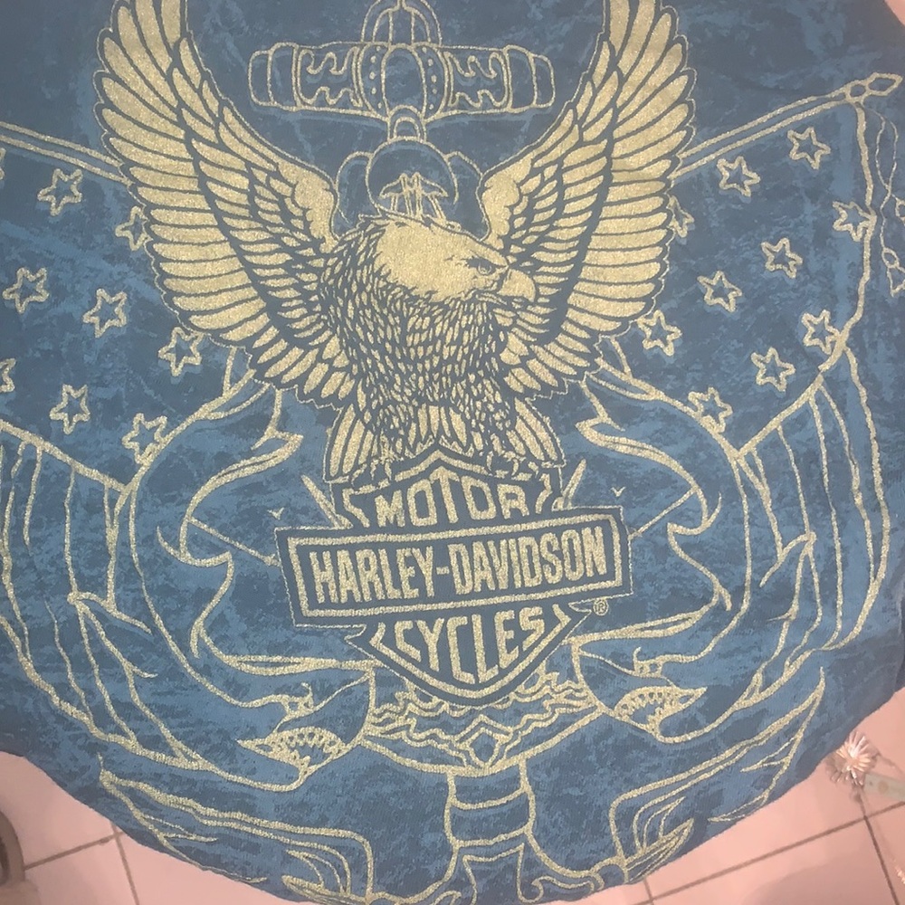 HARLEY DAVIDSON vintage Ladies t - UNIQUE